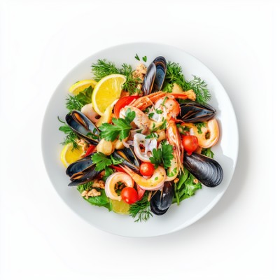 Фирменное блюдо Морской гриль прованс - купить в Кайраково